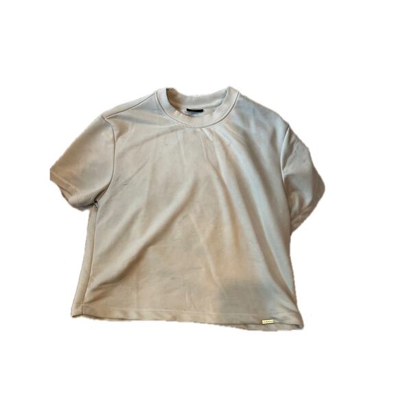 Sumwon Cropped Polyester T-Shirt Mens M - Picture 1 of 3